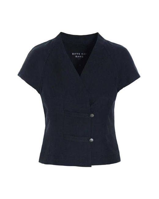 Bitte Kai Rand Sukasu Blouse in het Blue