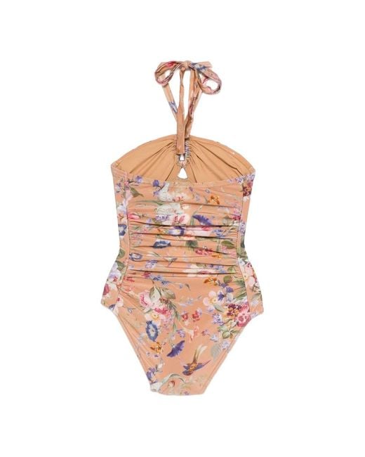 Zimmermann Pink One-Piece