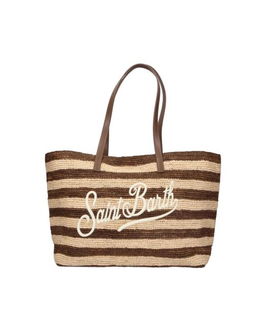 Tote Bags di Mc2 Saint Barth in Brown