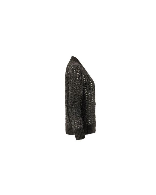 D.exterior Truien & Vesten ,Zwart ,Wol Cashmere Cardigan in het Black