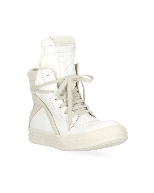 Rick Owens White Sneakers