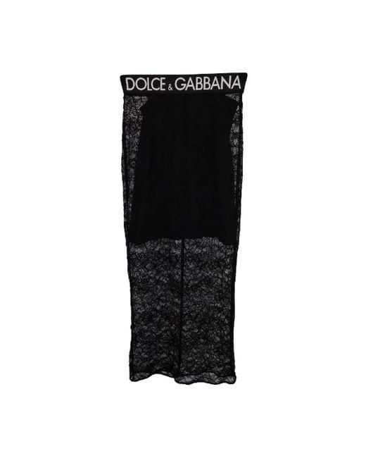 Dolce & Gabbana Black Stoff bottoms