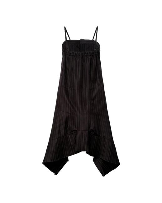 Sacai Black Midi Dresses