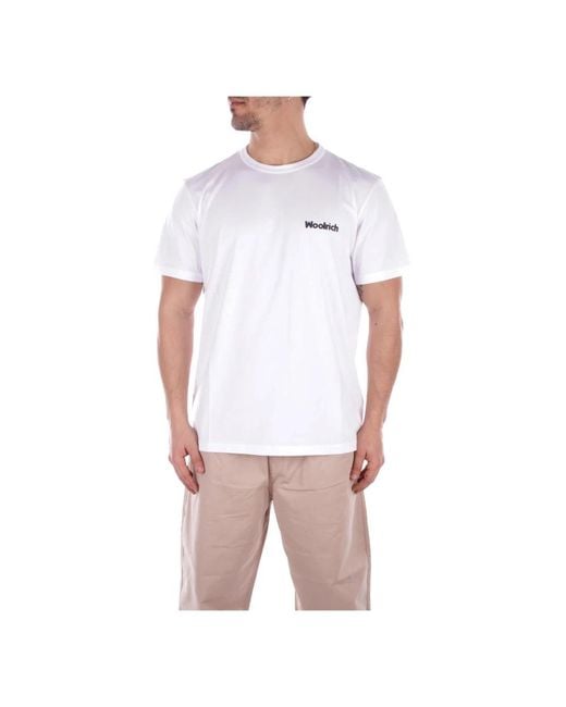 Woolrich White T-Shirts for men