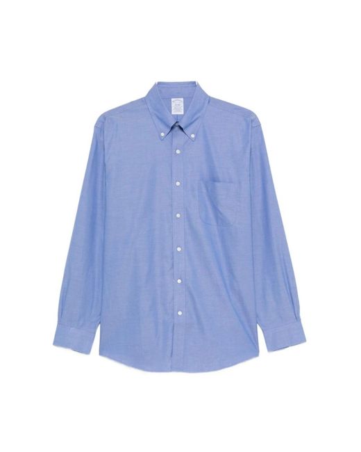 Brooks Brothers Blue Formal Shirts for men