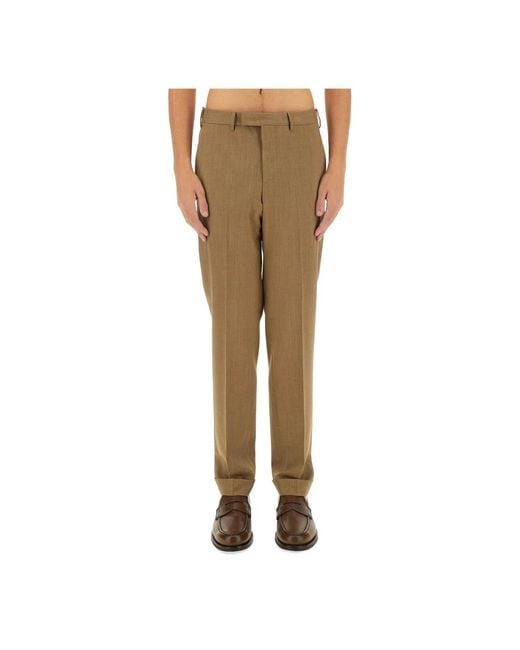 PT Torino Natural Suit Trousers for men