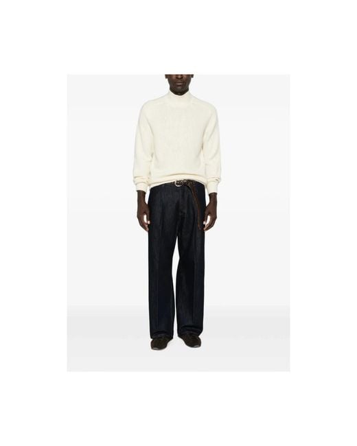 Scaglione White Turtlenecks for men