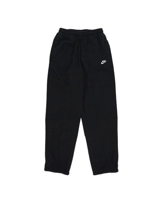 Nike Fitness ,Zwart ,Polyester Zwart/Wit Batterijgevoede Broekpak in het Black voor heren