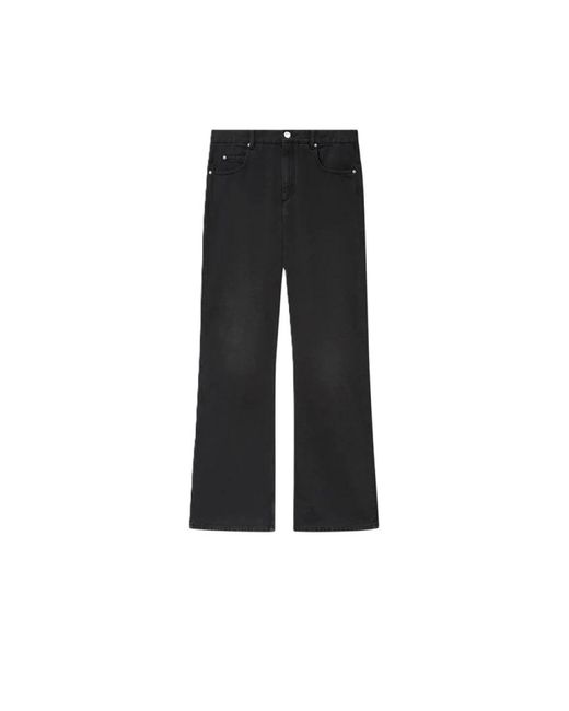 Isabel Marant Black Boot-Cut Jeans
