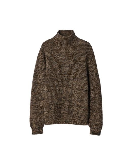 Turtlenecks Lemaire de hombre de color Brown