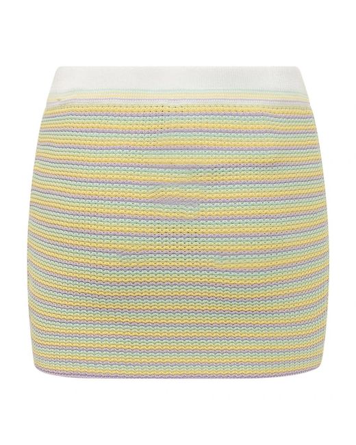 Casablanca Green Short Skirts