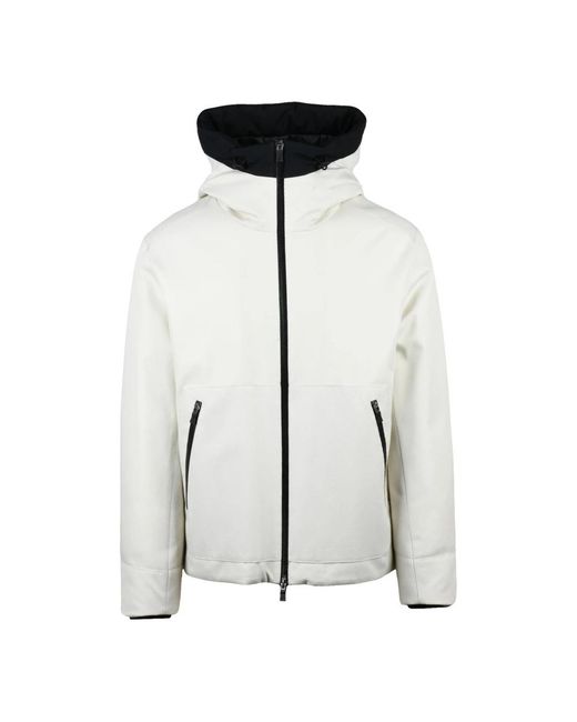 Herno Laminar Coat in het White voor heren