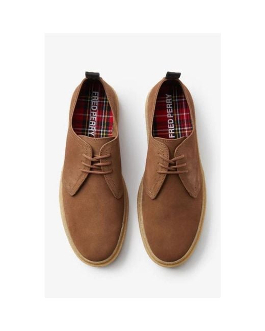 Fred Perry Brown Sneakers for men