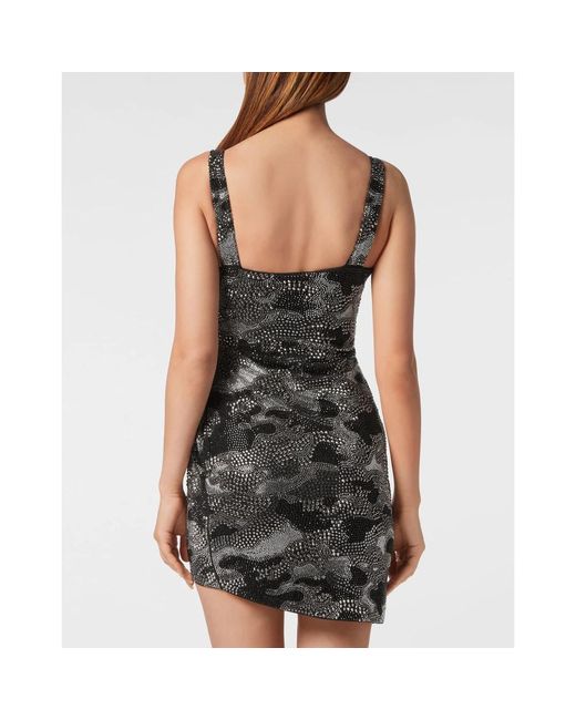 Philipp Plein Korte Jurk in het Black