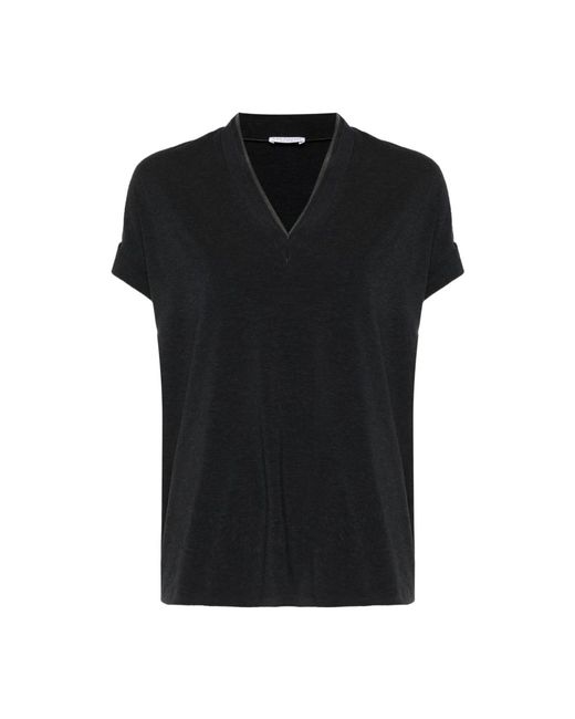 Brunello Cucinelli T-Shirts in het Black