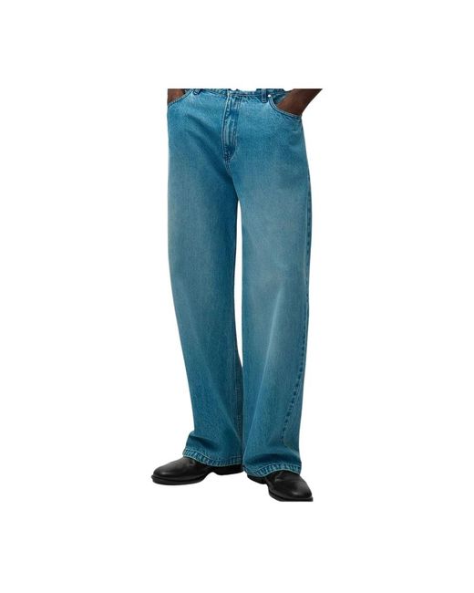Arte' Blue Loose-Fit Jeans for men