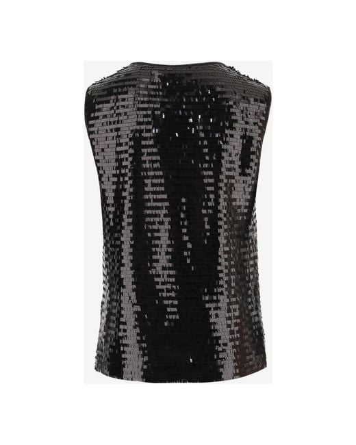 Niccolò Pasqualetti Black Sleeveless Tops
