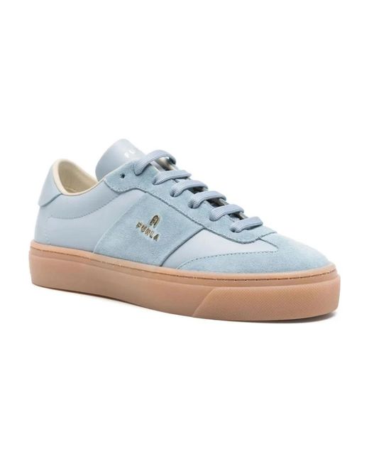 Furla Blue Sneakers