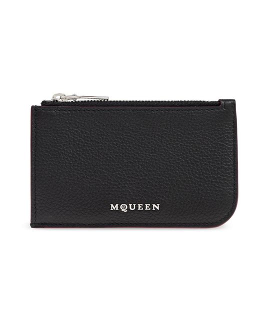 Wallets & Cardholders Alexander McQueen de color Black