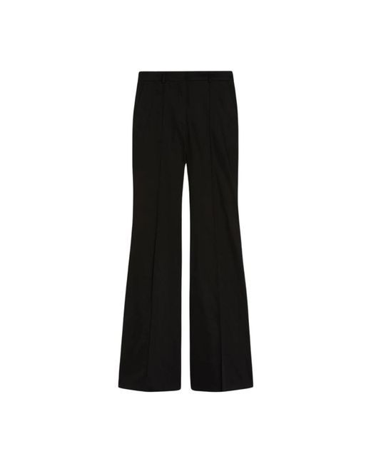 Wide Trousers Sportmax de color Black