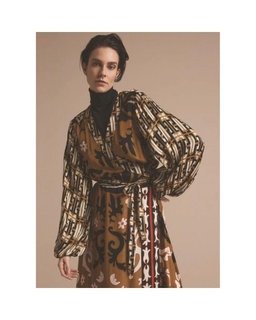 Summum Brown Maxi Dresses
