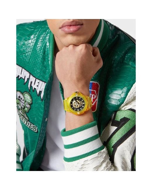 Philipp Plein Metallic Watches for men