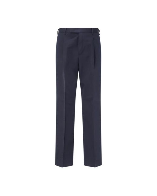 PT Torino Blue Suit Trousers for men
