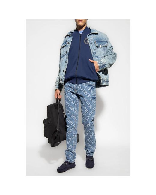 Versace Jeans Couture Blue Zip-Throughs for men