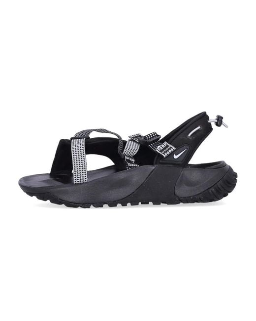 Nike Blue Flat Sandals for men