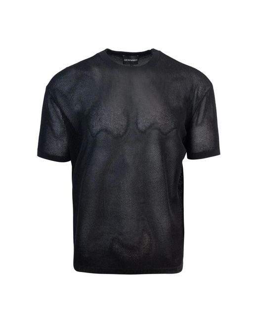 T-shirts and polos di Emporio Armani in Black da Uomo