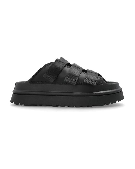 Ugg Black Sliders