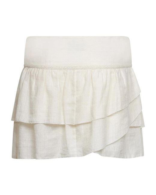 Isabel Marant Dejha Mini Rok in het Natural