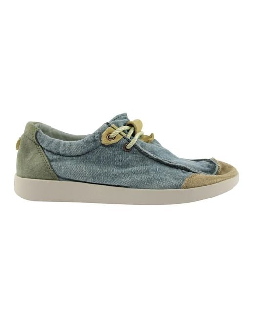 Satorisan Blue Laced Shoes for men