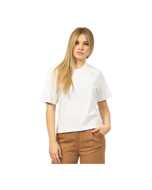 K-Way White Amilly rundhals t-shirt