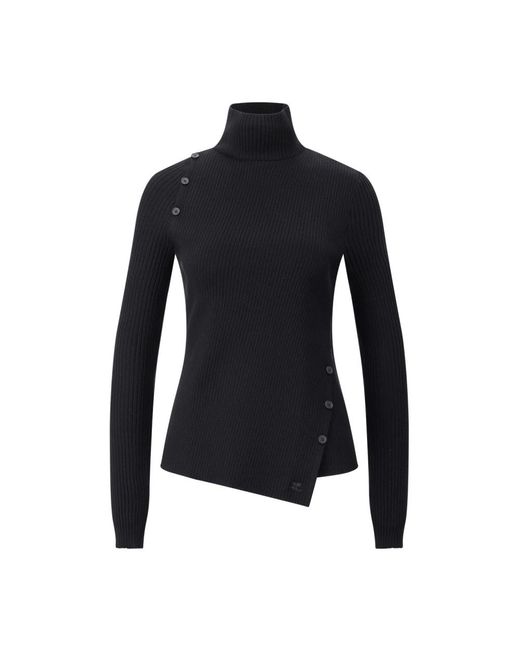Courreges Black Turtlenecks