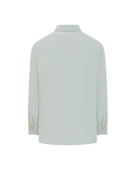 KENZO Green Denim Shirts for men
