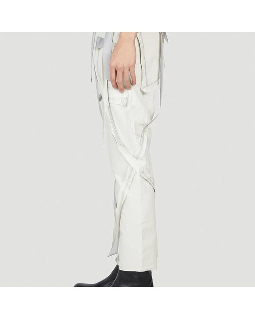 Trousers > slim-fit trousers Sulvam pour homme en coloris White