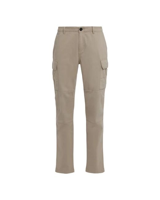Moorer Gray Straight Trousers for men