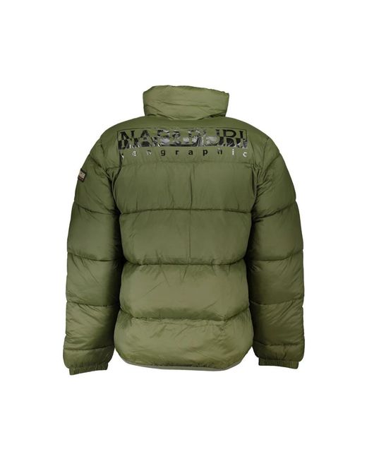 Napapijri Green Winter Jackets for men
