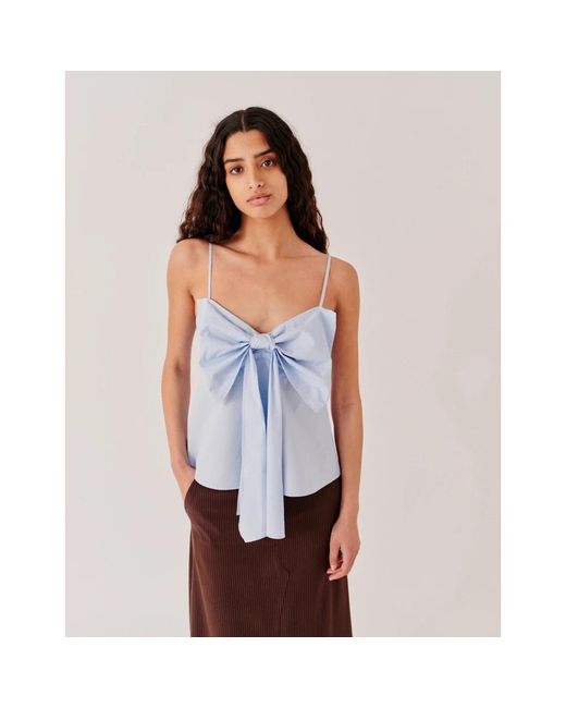 Designers Remix Sleeveless Tops in het Blue