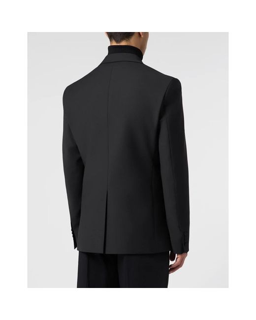 Philipp Plein Blazer Dragon Patch in het Black voor heren