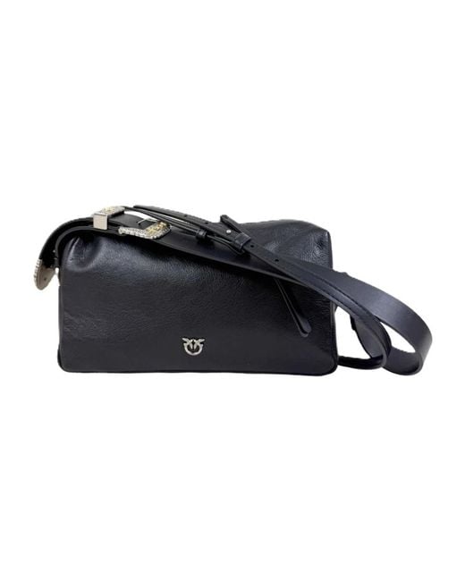 Pinko Black Cross Body Bags