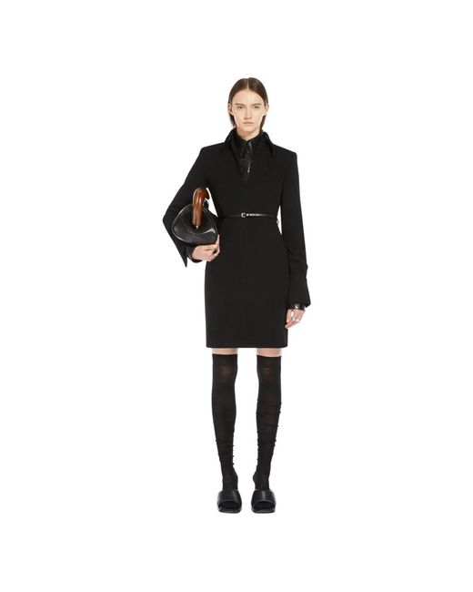 Sportmax Black Short Dresses