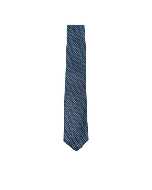 Canali Zijden Stropdas in het Blue voor heren