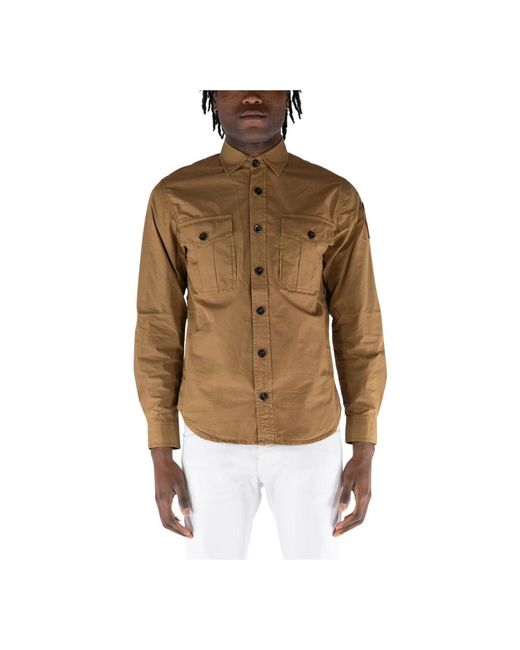 chesapeake's Brown Casual Shirts for men
