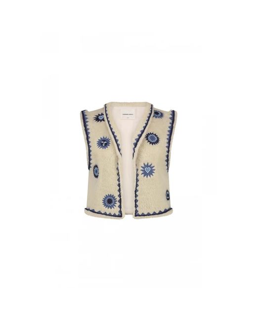 Vests di FABIENNE CHAPOT in Natural