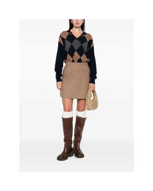 Jucca Black V-Neck Strickwaren