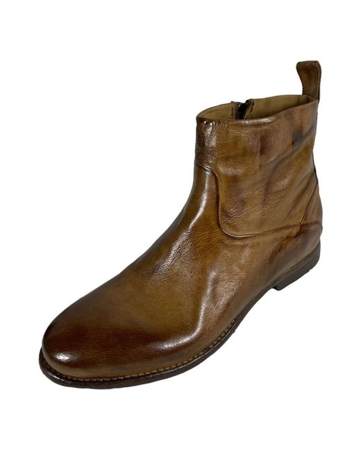 LEMARGO Brown Ankle Boots