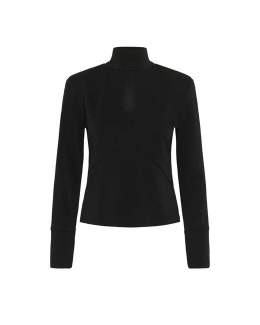 Turtlenecks Karen By Simonsen en coloris Black