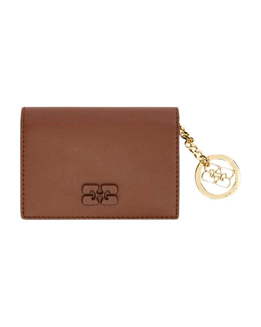 Ganni Brown Wallets & Cardholders